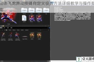 出击飞龙游戏按键自定义设置方法详细教学与操作指南