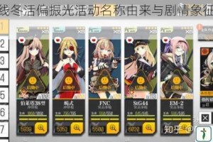 少女前线冬活偏振光活动名称由来与剧情象征意义深度剖析