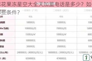 天美麻花果冻星空大全天加盟电话是多少？如何加盟？有哪些条件？