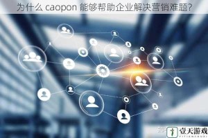 为什么 caopon 能够帮助企业解决营销难题？