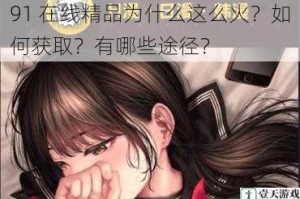 91 在线精品为什么这么火？如何获取？有哪些途径？