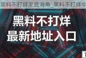 黑料不打烊家庭海角_黑料不打烊中