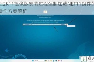 禁止2K11镜像版安装过程强制加载NET11组件的有效操作方案解析