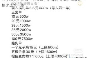 和平精英不夜海上花获取价格解析 详细花费攻略与抽奖成本一览