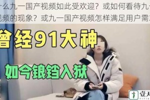 为什么九一国产视频如此受欢迎？或如何看待九一国产视频的现象？或九一国产视频怎样满足用户需求？