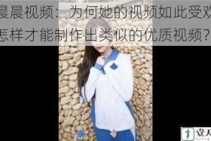 杨晨晨视频：为何她的视频如此受欢迎？怎样才能制作出类似的优质视频？