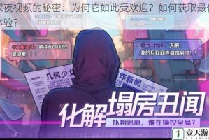 深夜视频的秘密：为何它如此受欢迎？如何获取最佳体验？