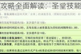 天谕手游圣堂攻略全面解读：圣堂技能及玩法评测深度剖析