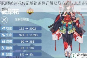 阴阳师彼岸花传记解锁条件详解获取方式与达成步骤全解析