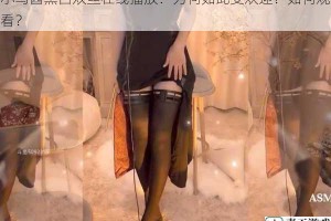 小乌酱黑白双丝在线播放：为何如此受欢迎？如何观看？