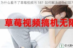 为什么看不了草莓视频污 18？如何解决这个问题？
