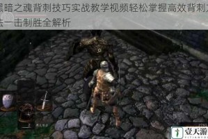 黑暗之魂背刺技巧实战教学视频轻松掌握高效背刺方法一击制胜全解析