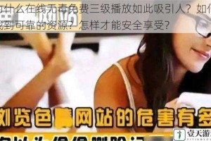 为什么在线无毒免费三级播放如此吸引人？如何找到可靠的资源？怎样才能安全享受？
