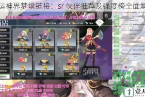 命运神界梦境链接：sr 伙伴推荐及强度榜全面解读