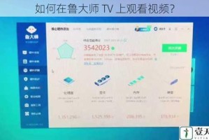 如何在鲁大师 TV 上观看视频？