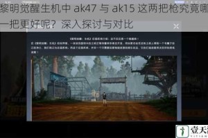黎明觉醒生机中 ak47 与 ak15 这两把枪究竟哪一把更好呢？深入探讨与对比