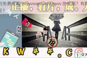 如何免费观看 wwwwwwwwwww 的视频？有哪些途径？