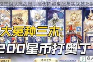 奥拉星组队挑战奥丁高伤阵容搭配与实战技巧解析