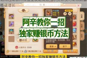 烟雨江湖银两保值全攻略高效囤积资源技巧助你财富稳健增长