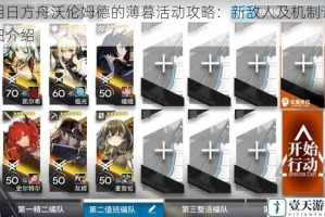 明日方舟沃伦姆德的薄暮活动攻略：新敌人及机制详细介绍