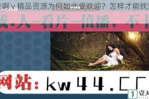 在线啊 v 精品资源为何如此受欢迎？怎样才能找到更多？