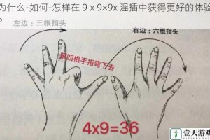 为什么-如何-怎样在 9ⅹ9×9x 淫插中获得更好的体验？
