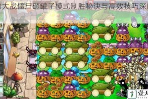 植物大战僵尸砸罐子模式制胜秘诀与高效技巧深度解析