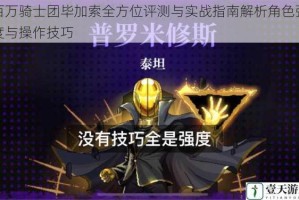 百万骑士团毕加索全方位评测与实战指南解析角色强度与操作技巧