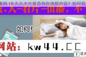 羞羞网 18 久久大片是否存在违规内容？如何观看？