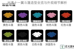 光遇十一翼斗篷造型全览与外观细节解析