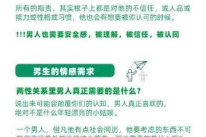 女人是不是男人的未来？如何解决两性关系中的痛点？