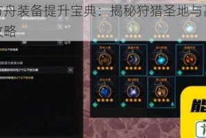 失落的方舟装备提升宝典：揭秘狩猎圣地与高效刷装路线全攻略