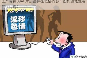 国产黃色 AAA 片是否存在低俗内容？如何避免观看低俗内容？