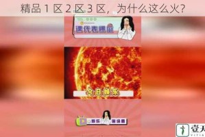 精品 1 区 2 区 3 区，为什么这么火？
