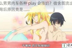 为什么男男肉车各种 play 会涨奶？宿舍图流出引热议，背后原因竟是......