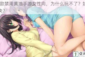 18 款禁用黄油手游女性向，为什么玩不了？如何解决？
