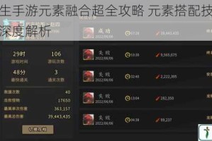 枪火重生手游元素融合超全攻略 元素搭配技巧与实战玩法深度解析