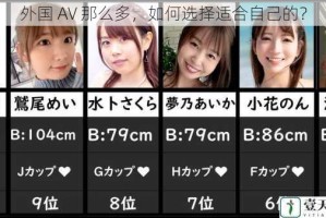 外国 AV 那么多，如何选择适合自己的？