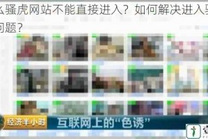 为什么骚虎网站不能直接进入？如何解决进入骚虎网站的问题？