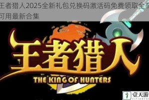王者猎人2025全新礼包兑换码激活码免费领取全部可用最新合集