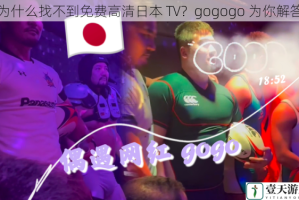 为什么找不到免费高清日本 TV？gogogo 为你解答