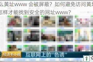 为什么黄址www 会被屏蔽？如何避免访问黄址www？怎样才能找到安全的网址www？