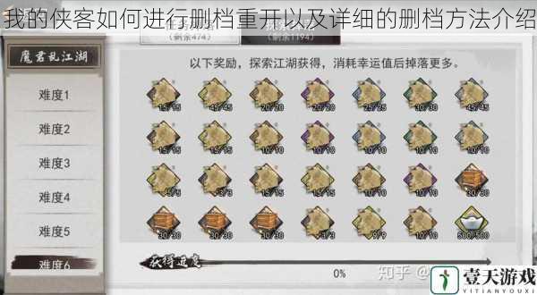 我的侠客如何进行删档重开以及详细的删档方法介绍