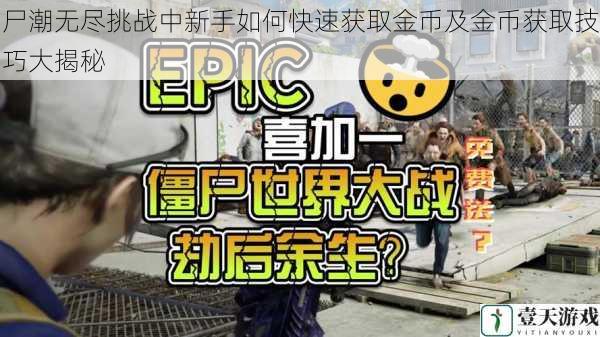 尸潮无尽挑战中新手如何快速获取金币及金币获取技巧大揭秘