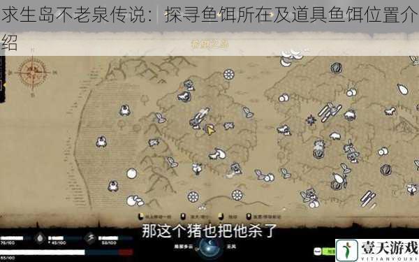 求生岛不老泉传说:探寻鱼饵所在及道具鱼饵位置介绍