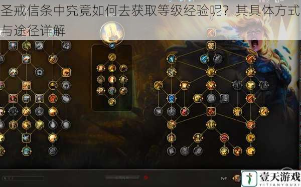 圣戒信条中究竟如何去获取等级经验呢?其具体方式与途径详解