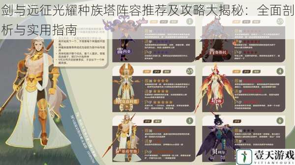 剑与远征光耀种族塔阵容推荐及攻略大揭秘:全面剖析与实用指南