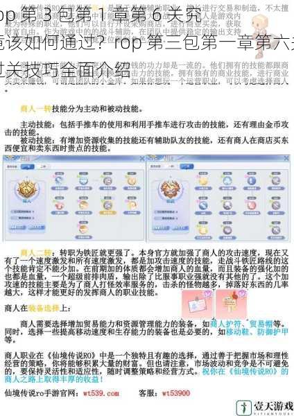 rop 第 3 包第 1 章第 6 关究竟该如何通过?rop 第三包第一章第六关过关技巧全面介绍