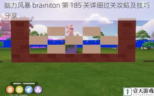 脑力风暴 brainiton 第 185 关详细过关攻略及技巧分享