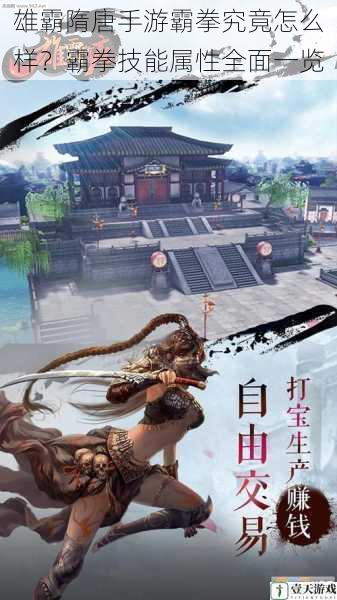 雄霸隋唐手游霸拳究竟怎么样?霸拳技能属性全面一览